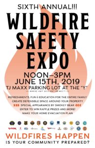 Sixth Annual Wildfire Safety Expo Event Flyer
